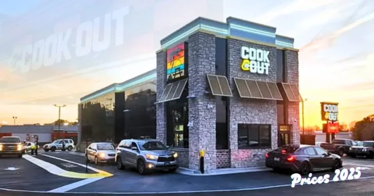 Cook Out Menu With Prices