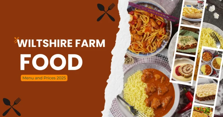 Wiltshire Farm Foods Menu and Prices
