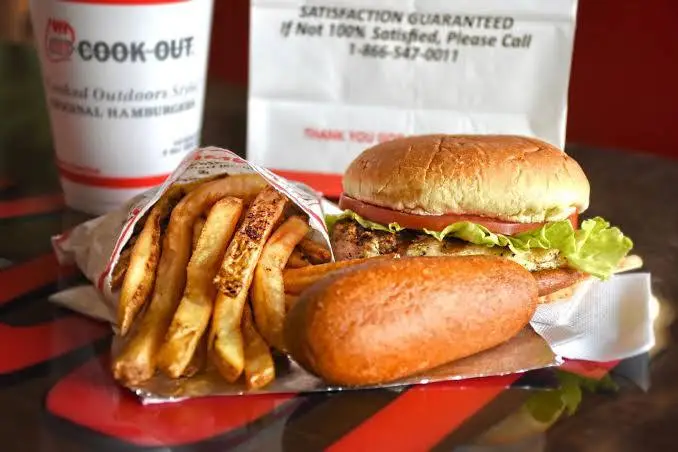 Cook Out Menu With Prices