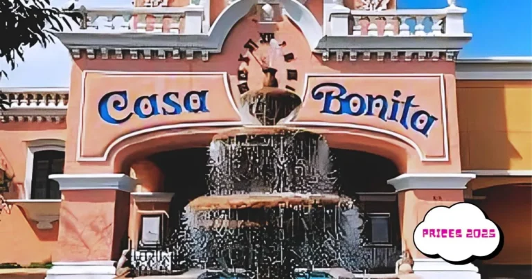 Casa Bonita New Menu 2025