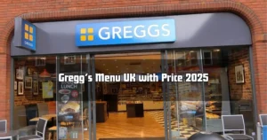 Greggs Menu with Prices 2025 UK