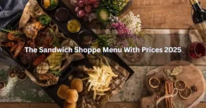 The Sandwich Shoppe Menu With Prices 2025