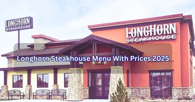 Longhorn Steakhouse Menu With Prices 2025